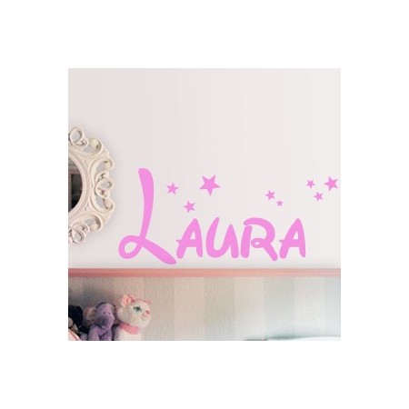 Vinilos decorativos Nombre Laura