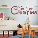 Vinilos Nombre Cristina