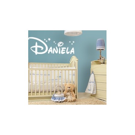 Vinilos decorativos con Nombre Daniela