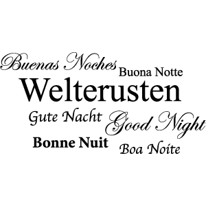 Vinilos Buenas Noches