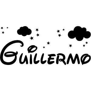 Vinilos Nombre Guillermo