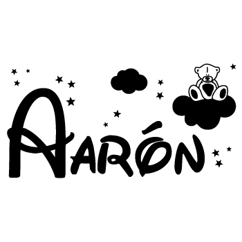 Vinilos Nombre Aarón