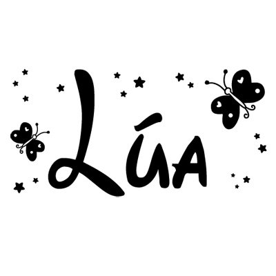 Vinilos Nombre Lúa