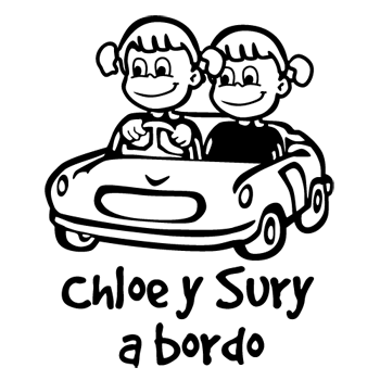 Chloe y Sury a Bordo