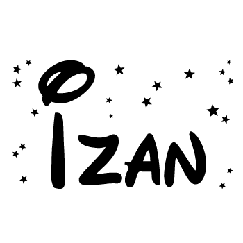 Vinilos nombre Izan