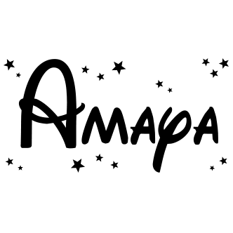 Vinilos nombre Amaya