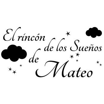 Vinilos El Rincón de los Sueños de Mateo