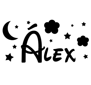 Vinilo Nombre Álex