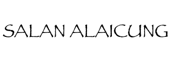 Vinilo Texto Salan Alaicung