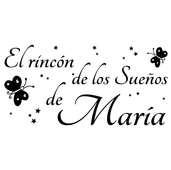 Vinilos El Rincón de los Sueños de María