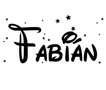 Vinilo nombre Fabián