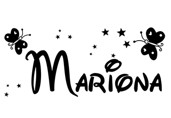 Vinilos Nombre Mariona