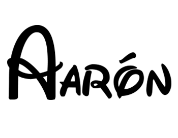 Vinilo Nombre Aarón