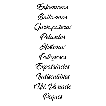 Vinilo personalizado Palabras