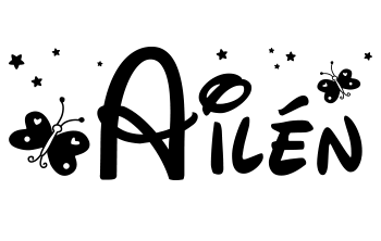 Vinilos Nombre Ailén