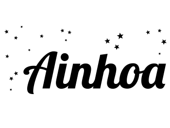 Vinilo nombre Ainhoa