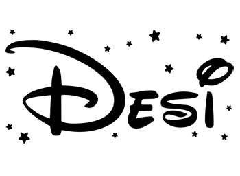 Vinilo nombre Desi