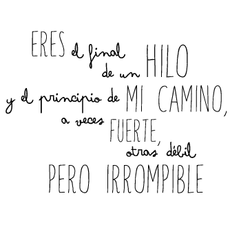 Vinilos texto Irrompible