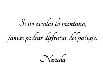Vinilos frase Neruda