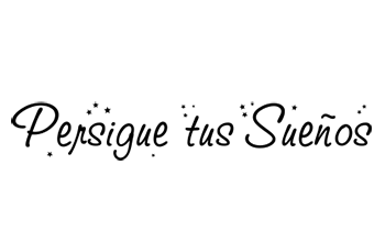 Vinilos Persigue tus sueños