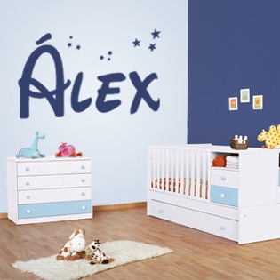 1078 Vinilos Nombre Alex