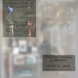 Vinilos Escaparate + Colocación