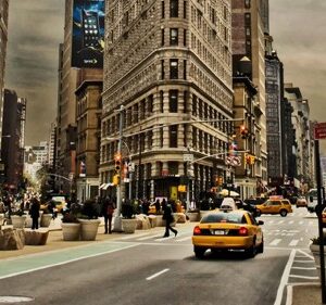 Vinilo Calle de New york