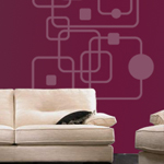 Vinilos líneas retro