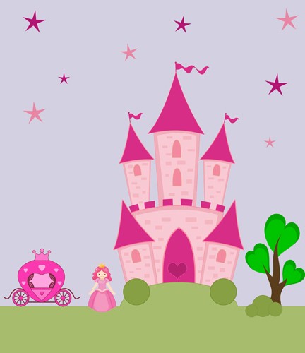 Vinilos castillo infantil
