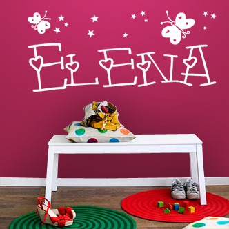 Vinilo nombre Elena