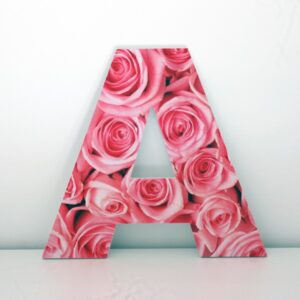 1616 Letra Decorativa A