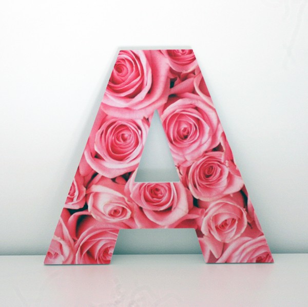 1616 Letra Decorativa A