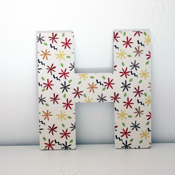 1630 Letra Decorativa H