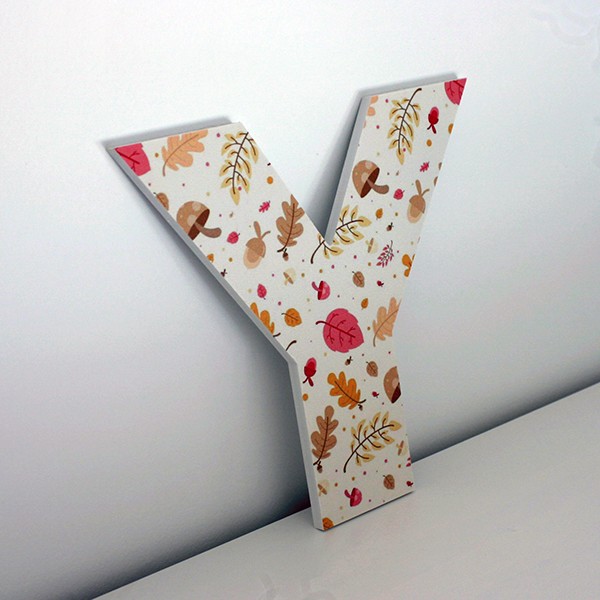 1666 Letra Decorativa Y