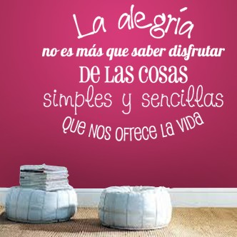 Frase Alegría