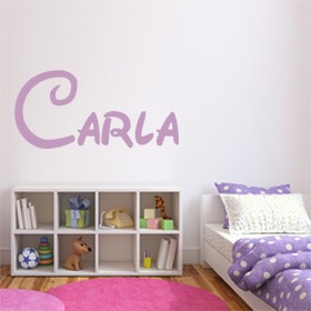 Vinilos Nombre Carla