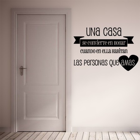 Frase Casa Hogar
