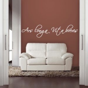 Vinilos texto en Latín