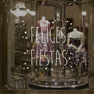 1694 Vinilos Navidad Felices Fiestas