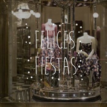 1694 Vinilos Navidad Felices Fiestas