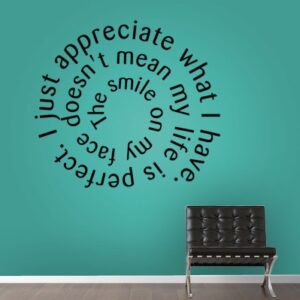 Vinilos de Texto en espiral