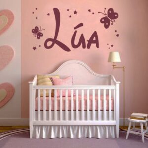 1717 Vinilos Nombre Lúa