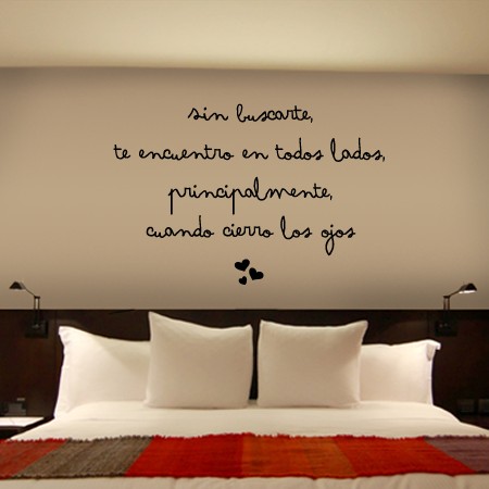 1738 Vinilo Frase Amor