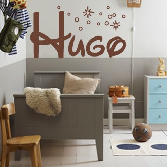 1740 Vinilos nombre Hugo