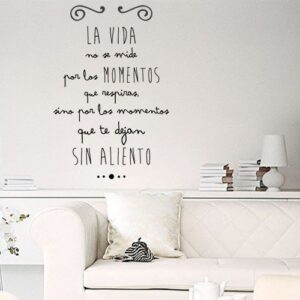 Vinilos Texto Sin Aliento