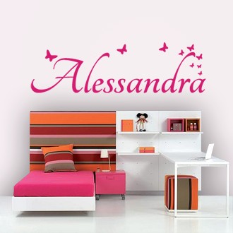 Vinilos Nombre Alessandra