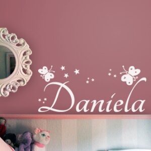 Vinilo nombre Daniela