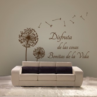 1790 Diente de León con frase