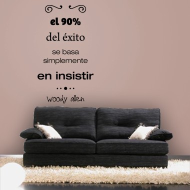 Vinilos Frase Woody Allen