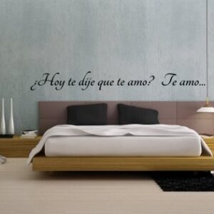 Vinilos Texto Te amo